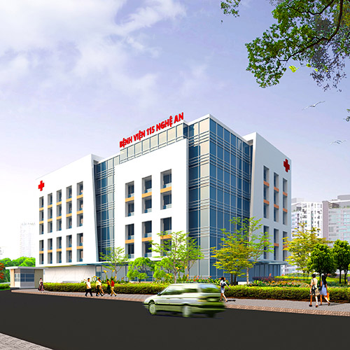 Thiết kế phương án bệnh viện 115 - Nghệ An